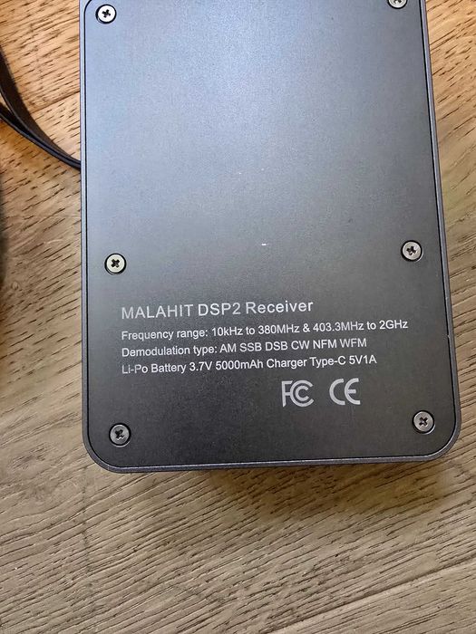Radio Malahit DSP2 + antenna GA 800 loop
