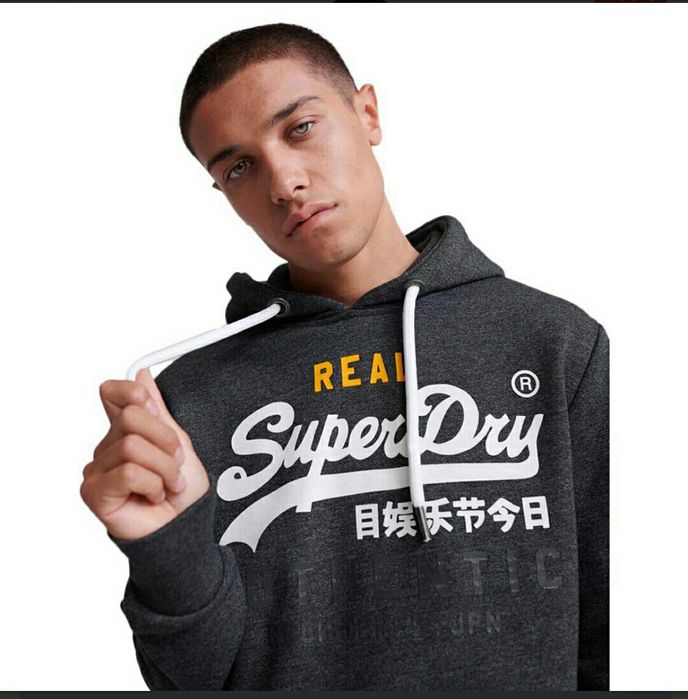 Bluza męska z kapturem oryginalny SuperDry M L nowa