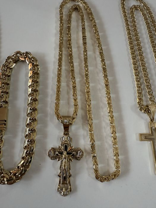 Złoty Łańcuszek Cartier Pr. 585 14K