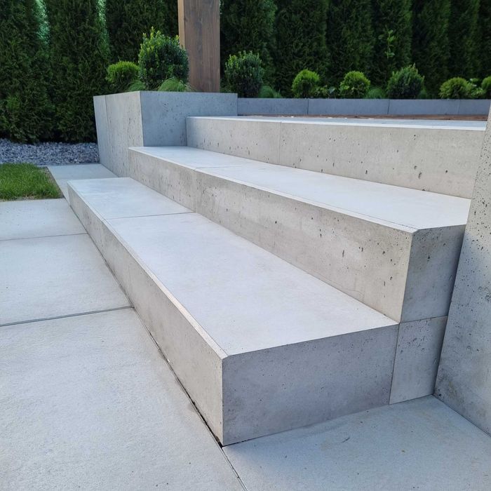 Stopień Schody BETON ARCHITEKTONICZNY Donice Płyty