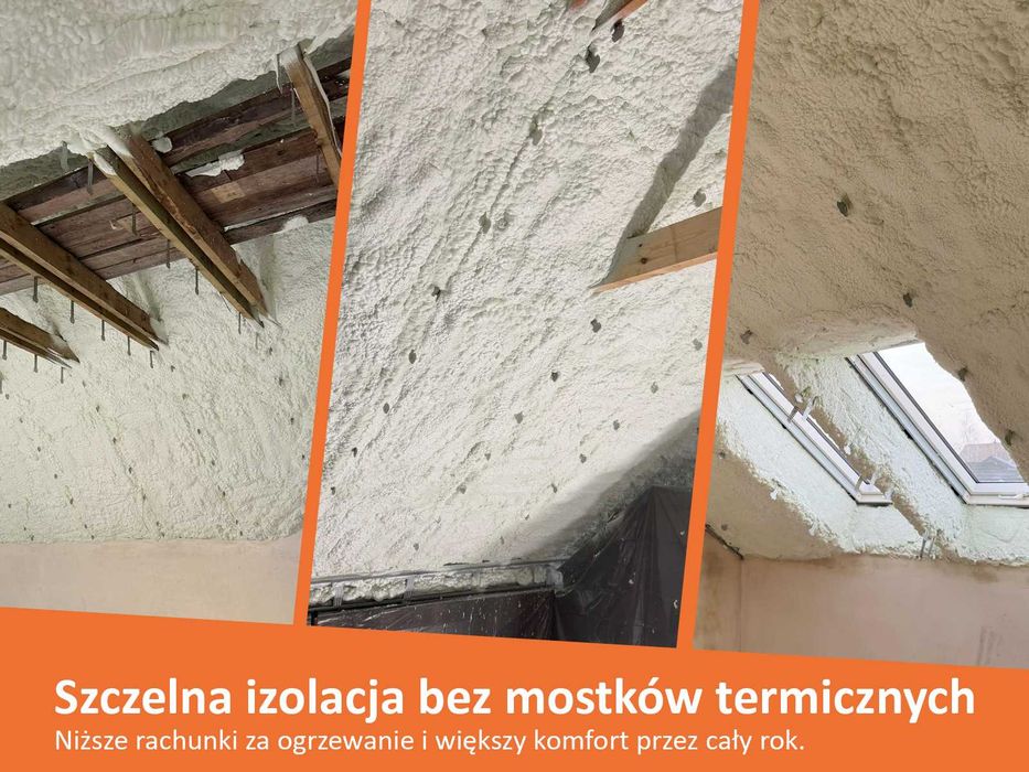 Ocieplenie pianką PUR Żarki | Bezpłatna wycena