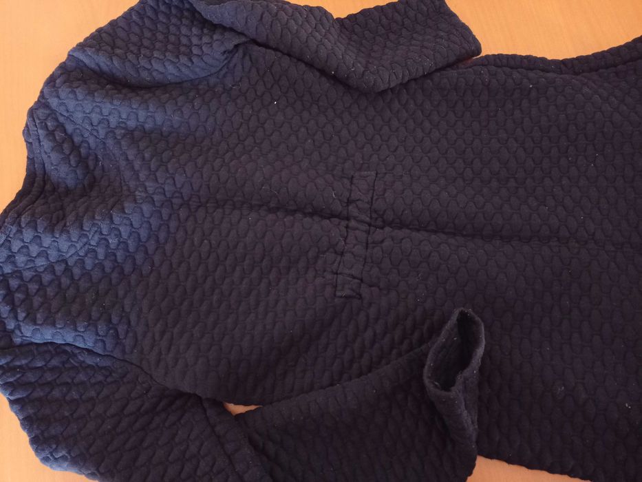 Vestido outono inverno 11-12 anos azul Lion of Porches