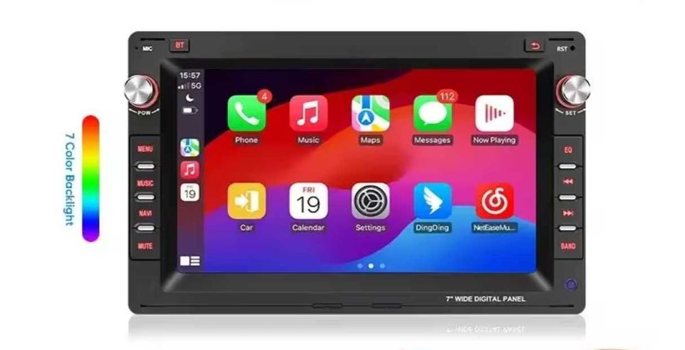 Rádio Android para Volkswagen Multivan T5 / Transporter 9" 2/32GB Carplay (novo)