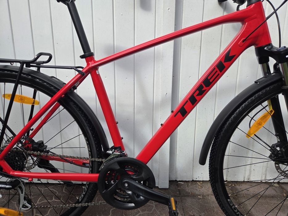 Rower jak nowy Trek Dual Sport 2 # 28 cali Rama L Akcesoria # stan idealny