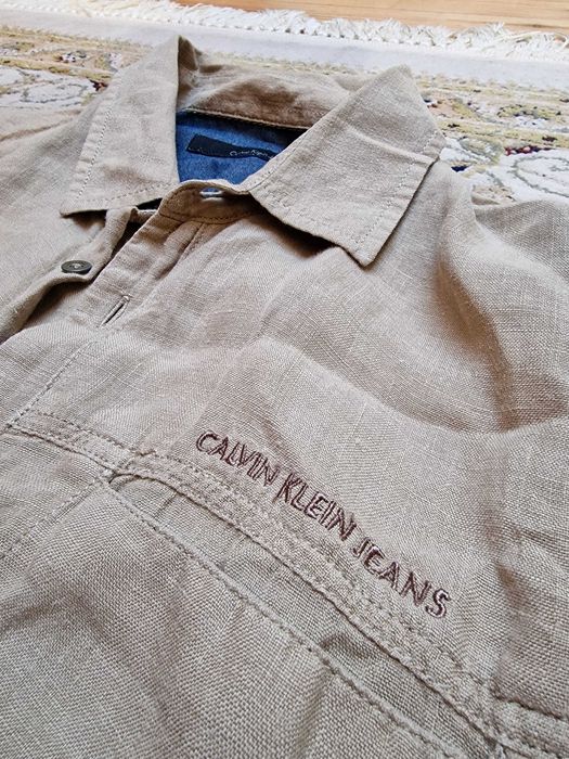 Koszula Calvin Klein Jeans XL duże logo! 50zł polecam ciekawa lekka