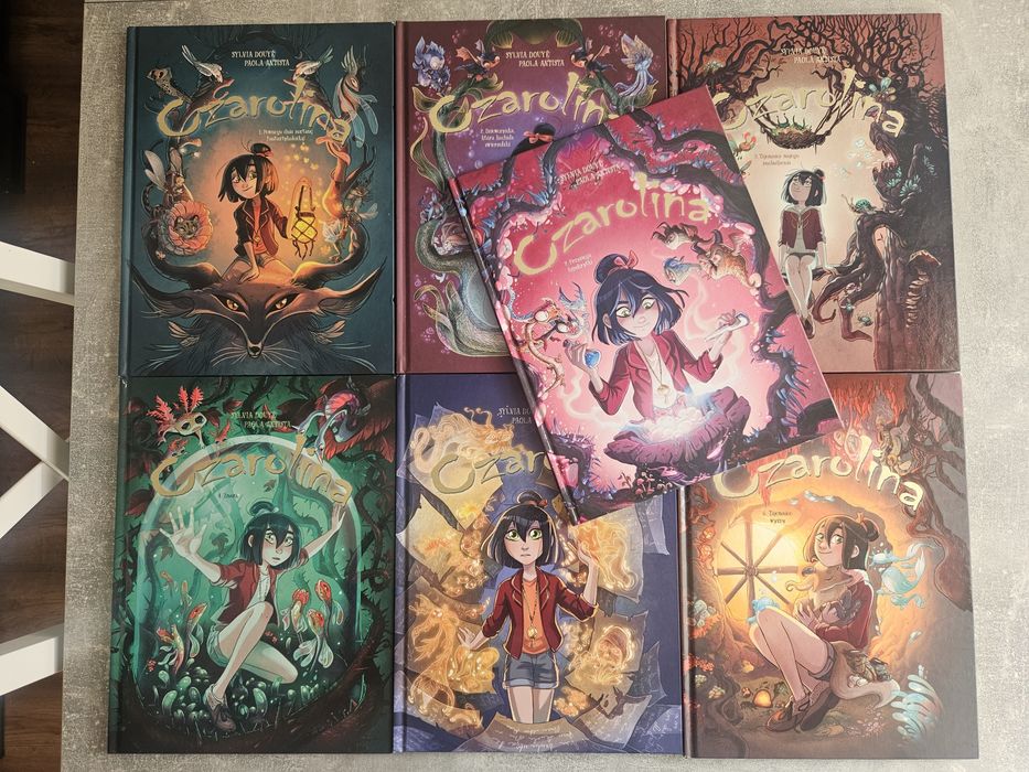 Komiks Czarolina Sylvia Douyé Paola Antista tomy 1-7
