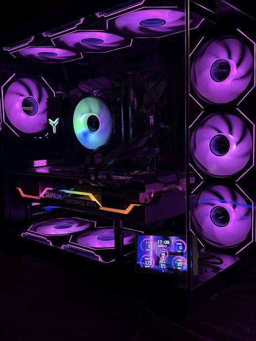 Profesjonalny Komputer Gamingowy Rtx 5060 Ti / Ryzen 5 5500 / 16GB RAM