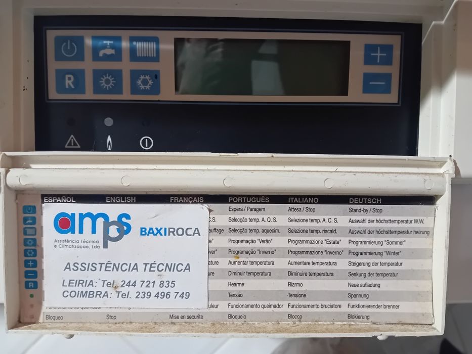 Caldeira de aquecimento central roca