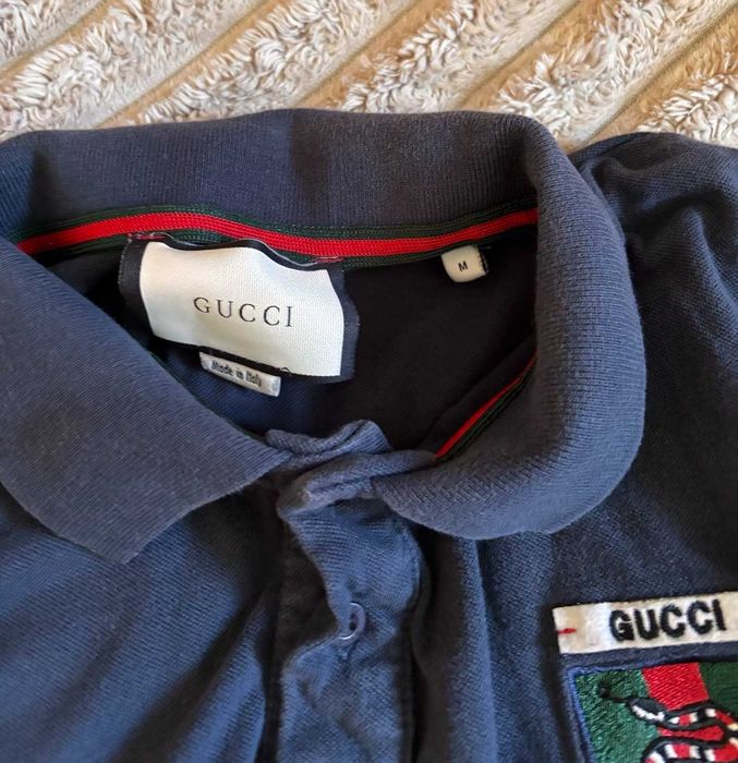 футболка Gucci темносиня розмір м
