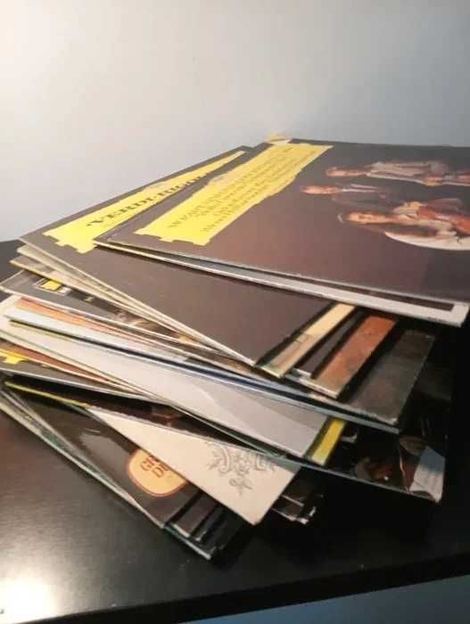 31 Discos vinil musica classica Coleção Deutsche Grammophon* Verdi, Puccini, Tchaikovsky, Beethoven, .