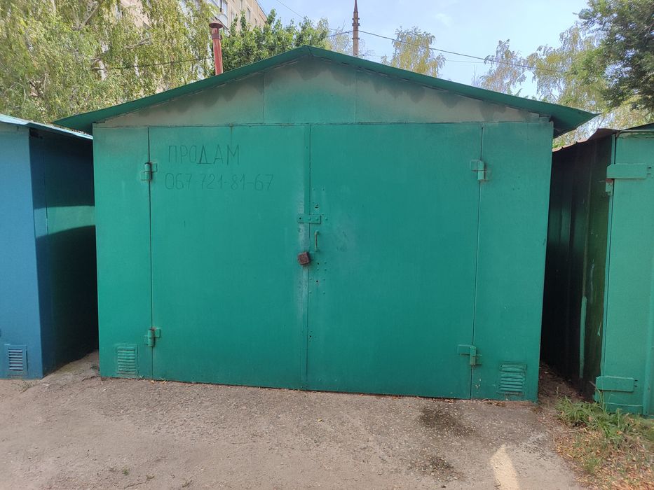 Гараж металлический