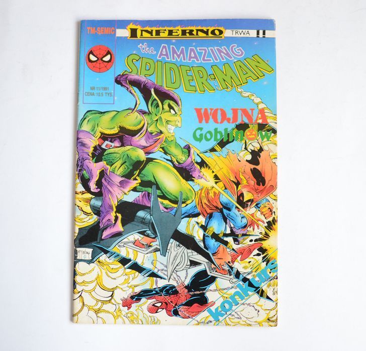 Spider-man 11/1991 tm semic komiks