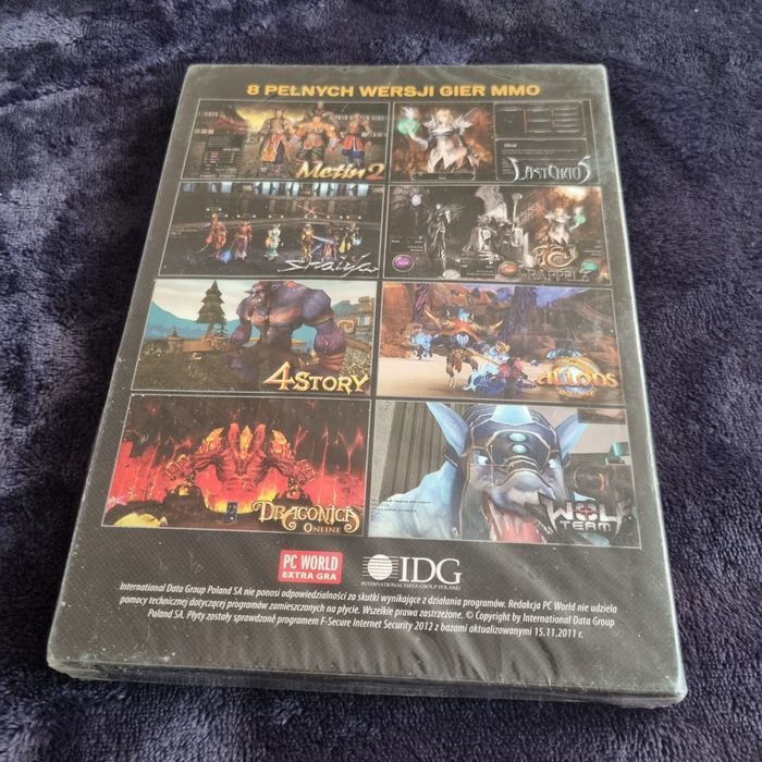 8 Pelnych Wersji Gier Mmo Metin 2 4 Story Allods Wolf Team PC Folia