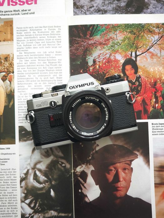Olympus OM-10 with Zuiko 50mm f1.8 чудовий стан