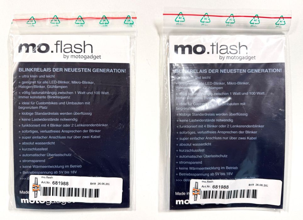 Relé de Piscas mo.flash – Ideal para LEDs e motos personalizadas