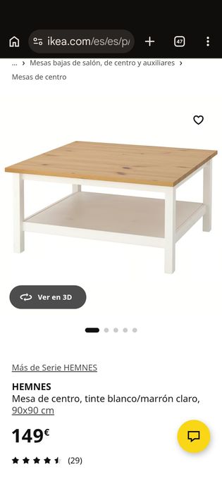 Mesa de centro IKEA