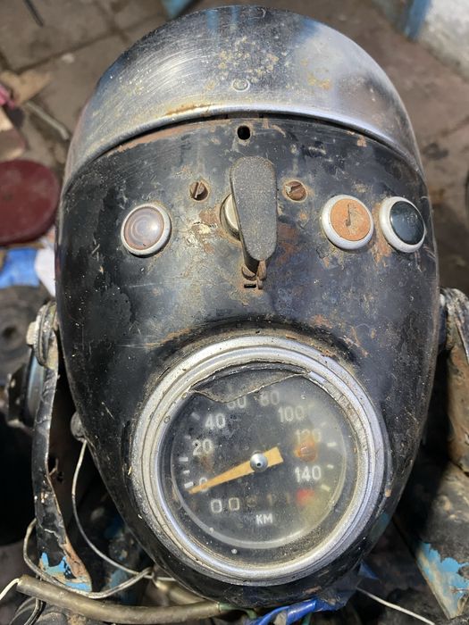 Мотоцикл Днепр МТ 9, К 650, 1971 год