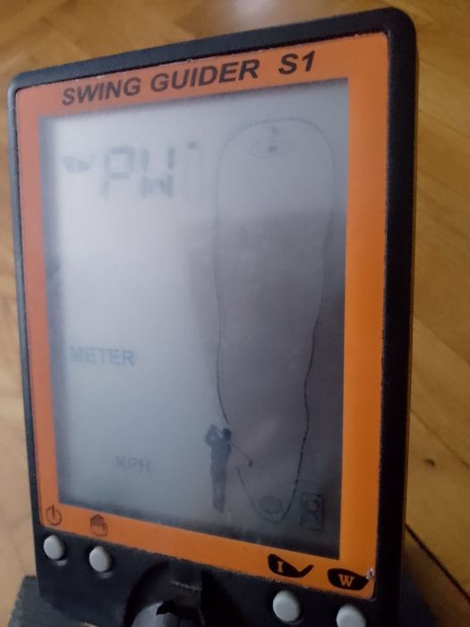 Trenażer do golfa z wyświetlaczem Cutimax swing guider s1