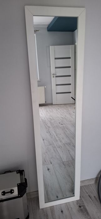 Lustro białe wiszące