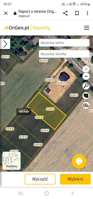 Sprzedam działkę budowlaną