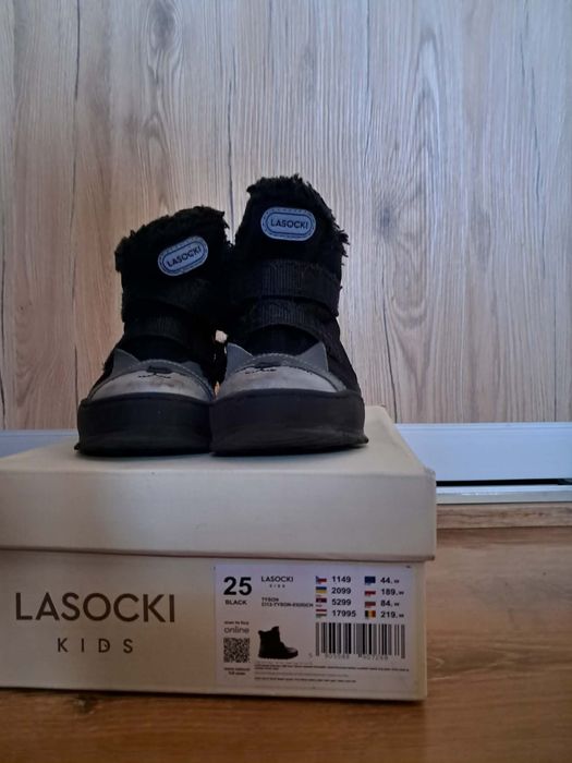 Buty zimowe i kurtka 98