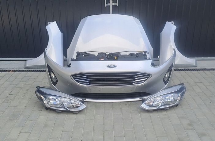 ford fiesta mk8 17-21r przód maska błotnik zderzak pas lampy eu 6k moondust