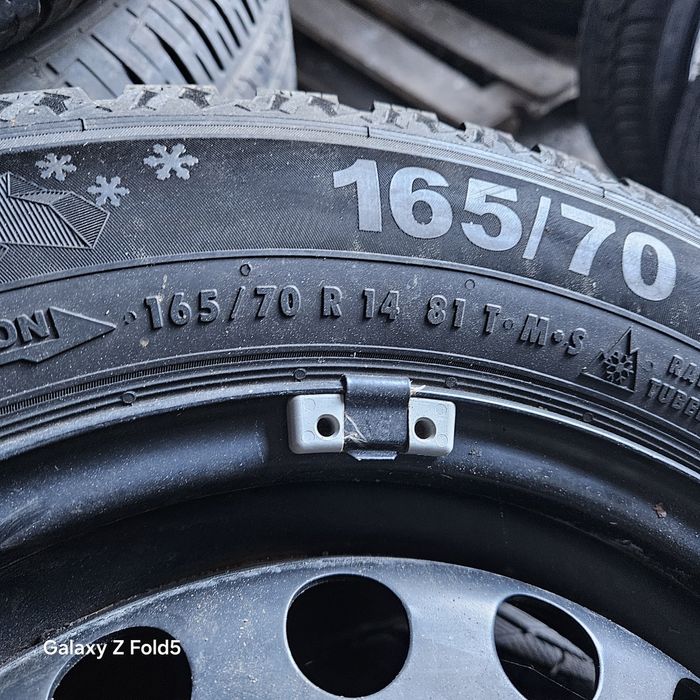 Koła zimowe 165/70/14 VW Up Seat Mii Skoda Citigo 8mm 4x100 ET35 2021r