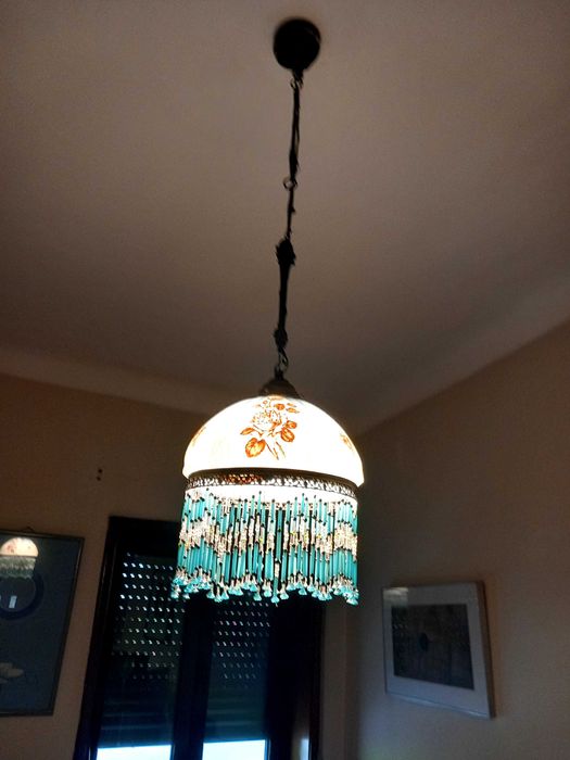 Lindo e genuíno candeeiro arte nova