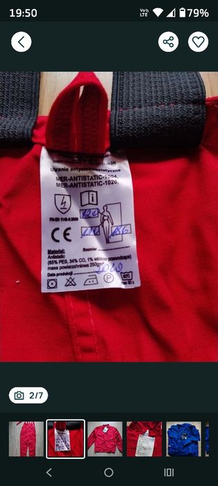 Ubranie antystatyczne