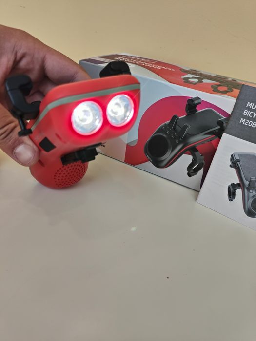 Велосипедний Bluetooth динамік UPPEL M208   з тримачем для телефону