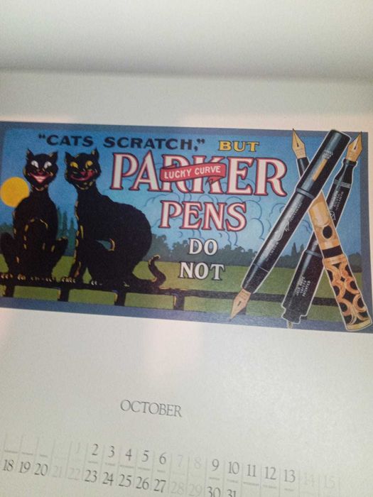 Candelário antigo 1995 completo Parker 60cm