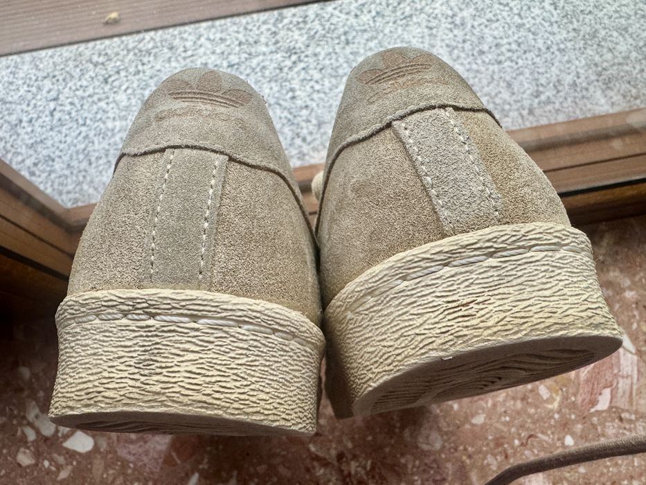 Adidas Superstar 80s Cork W 38,5 – beżowe, zamszowe, vintage