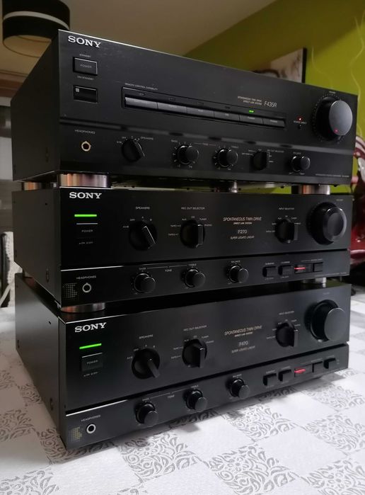 Amplificadores da Sony TA-F470 + TA-F435R+ TA-F270 Em Excelente Estado