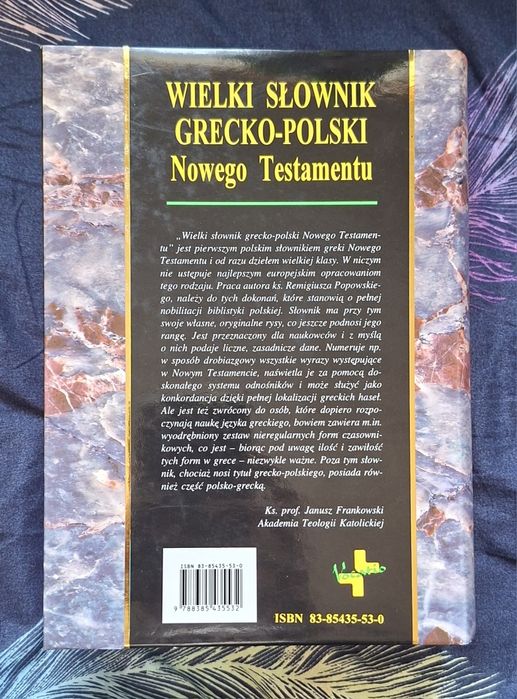 Wielki słownik grecko- polski Nowego Testamentu