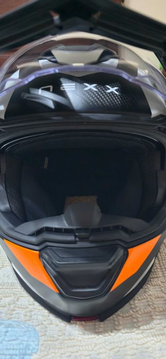 Capacete modular nexx carbono tamanho M