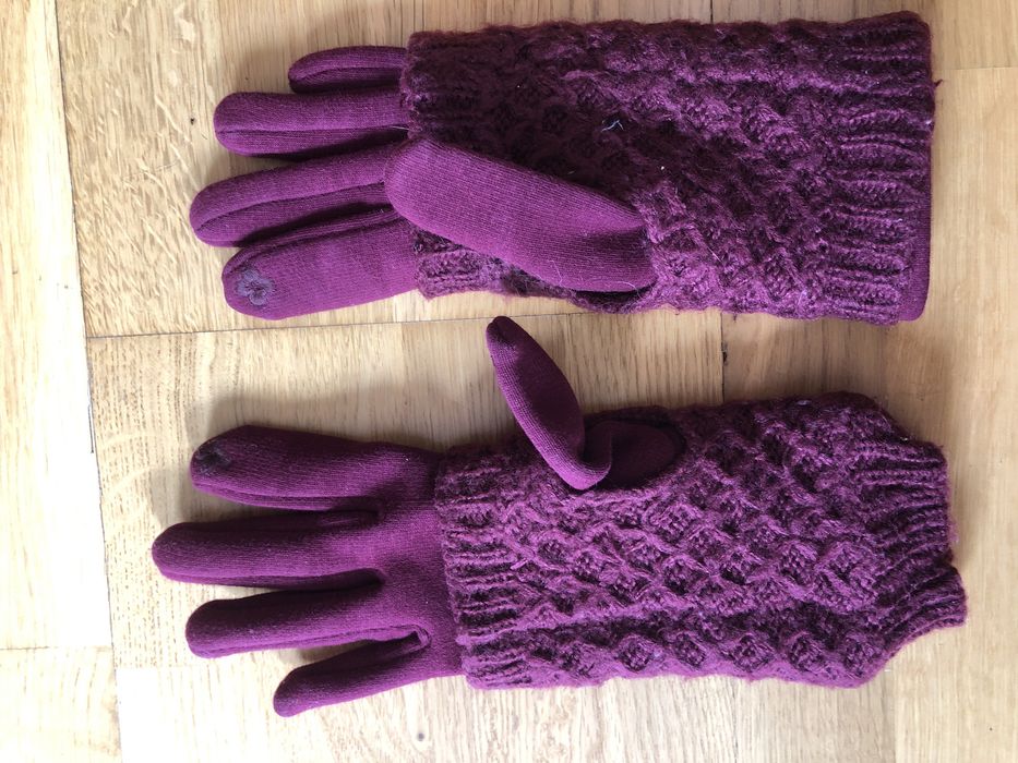 Рукавиці жіночі перчатки варешки теплі розмір m з сенсорними пальцями