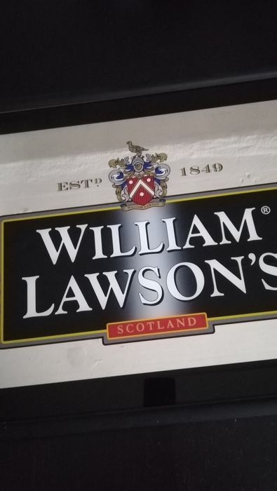 Quadro Espelhado Publicitário Whisky William Lawson's Vintage