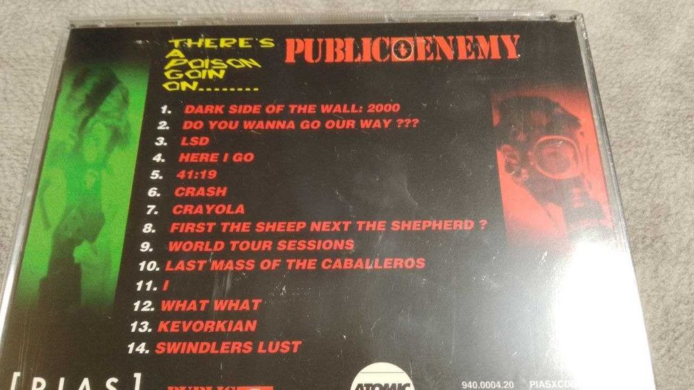 public enemy - there's a poison goin on. в пленке, оригинал