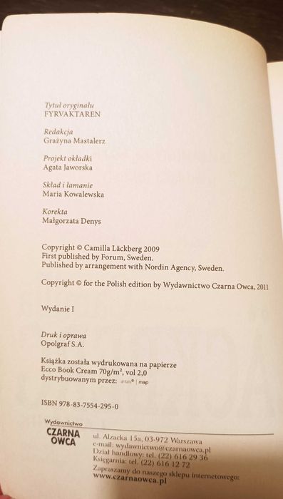 Latarnik Camilla Lackberg