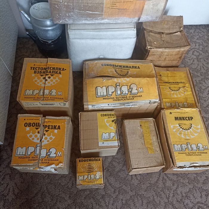 НОВЫЕ насадки на кухонный комбайн "Мрия 2  и 2М.