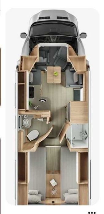 KAMPER_Camper Owiewka_BUDOWA KAMPERA_Monokok_frontowa_Zabudowa kampera turystycznego_nowy