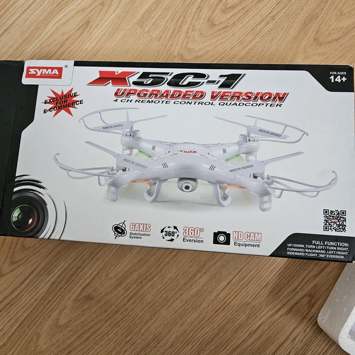 Drone X5C-1 com 4 baterias extras