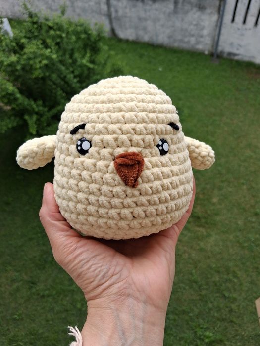 Pintainho em croché feito à mão
