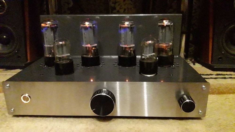 Ламповий двотактний підсилювач 6п3с. Новий.