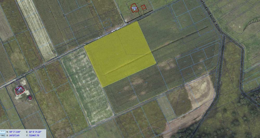 KRASNE – TEREN INWESTYCYJNY Z WZ – 5 domów, działka, działki - Widok 3
