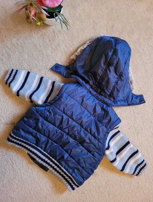 Kurtka pikowana, bezrękawnik r.86 coolclub