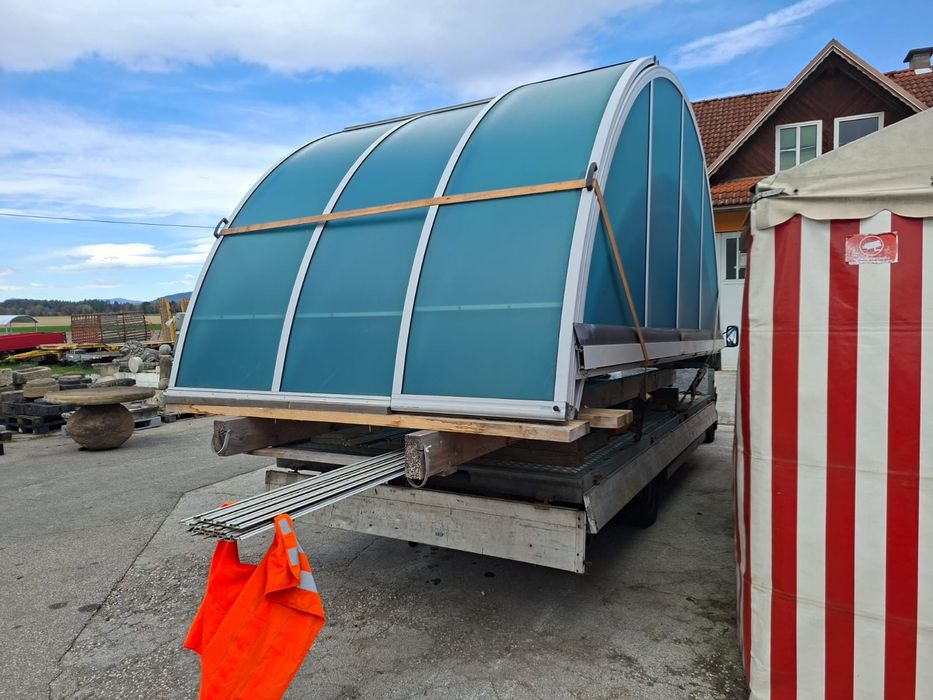 Zadaszenie na basen 4 x 10