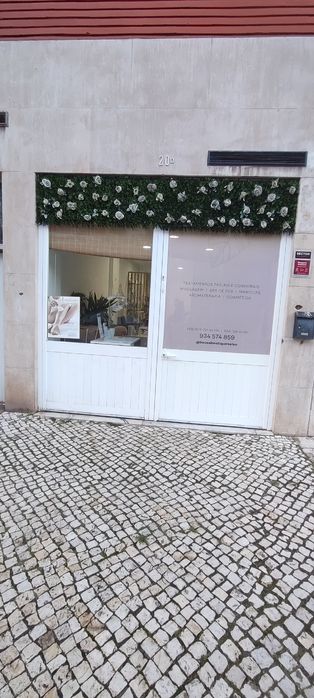 Porta de loja de rua