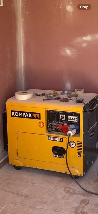 GERADOR DIESEL KOMPAK K8000SE-T
