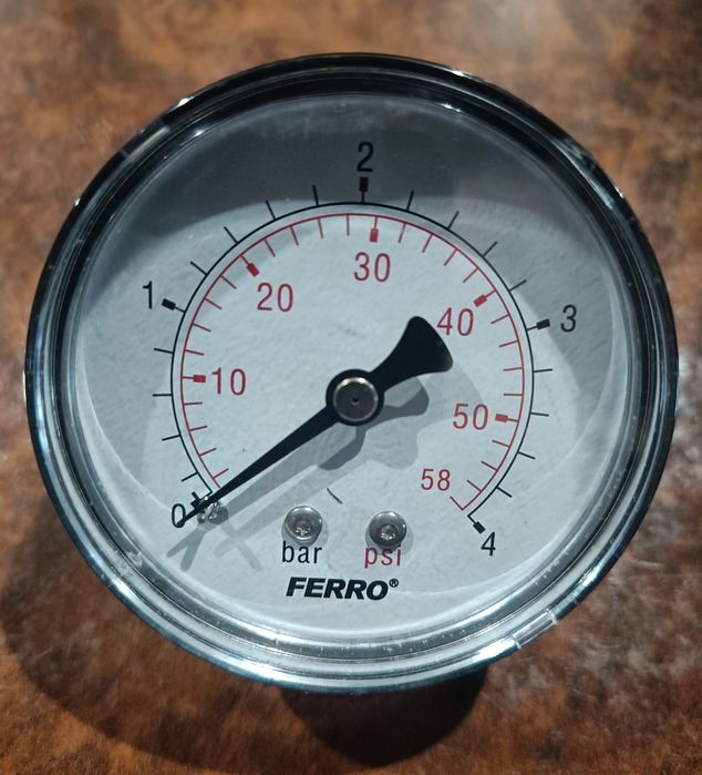 Манометр Ferro M6310A 0-10 bar 1/4 63мм